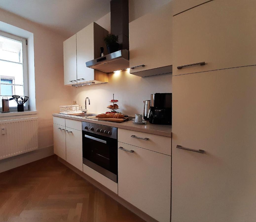 Apartment 4-6 Personen I 80Qm I Altstadt I Dachterasse I Parkplatz Straubing Eksteriør billede
